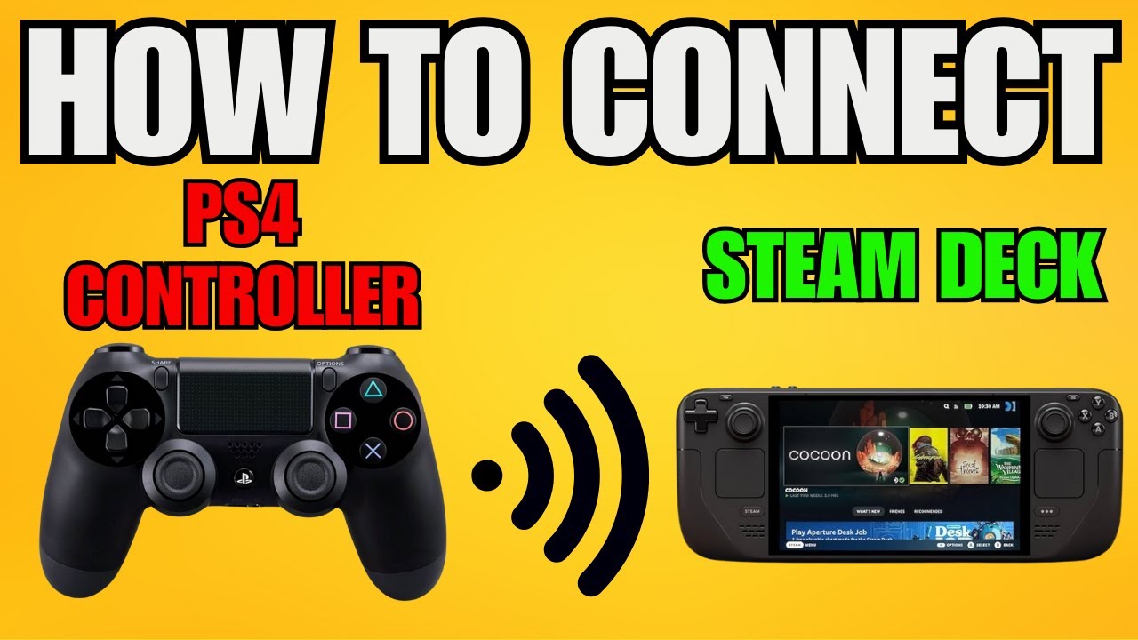 How To Connect Ps4 Controller To Steam Deck (2025) - Step by Step - YouTube