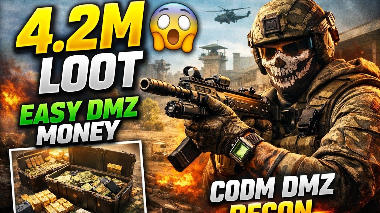 No Commentary DMZ Grind 💀 | 4.2M Loot | CODM Recon