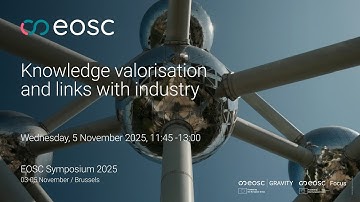Session teaser | Knowledge valorisation and links with industry