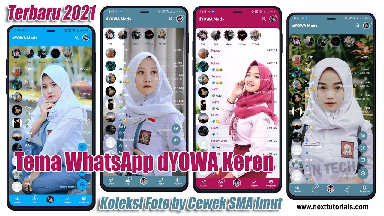 ✅Kumpulan Tema dYOWA Keren by Cewek SMA Terbaru 2022