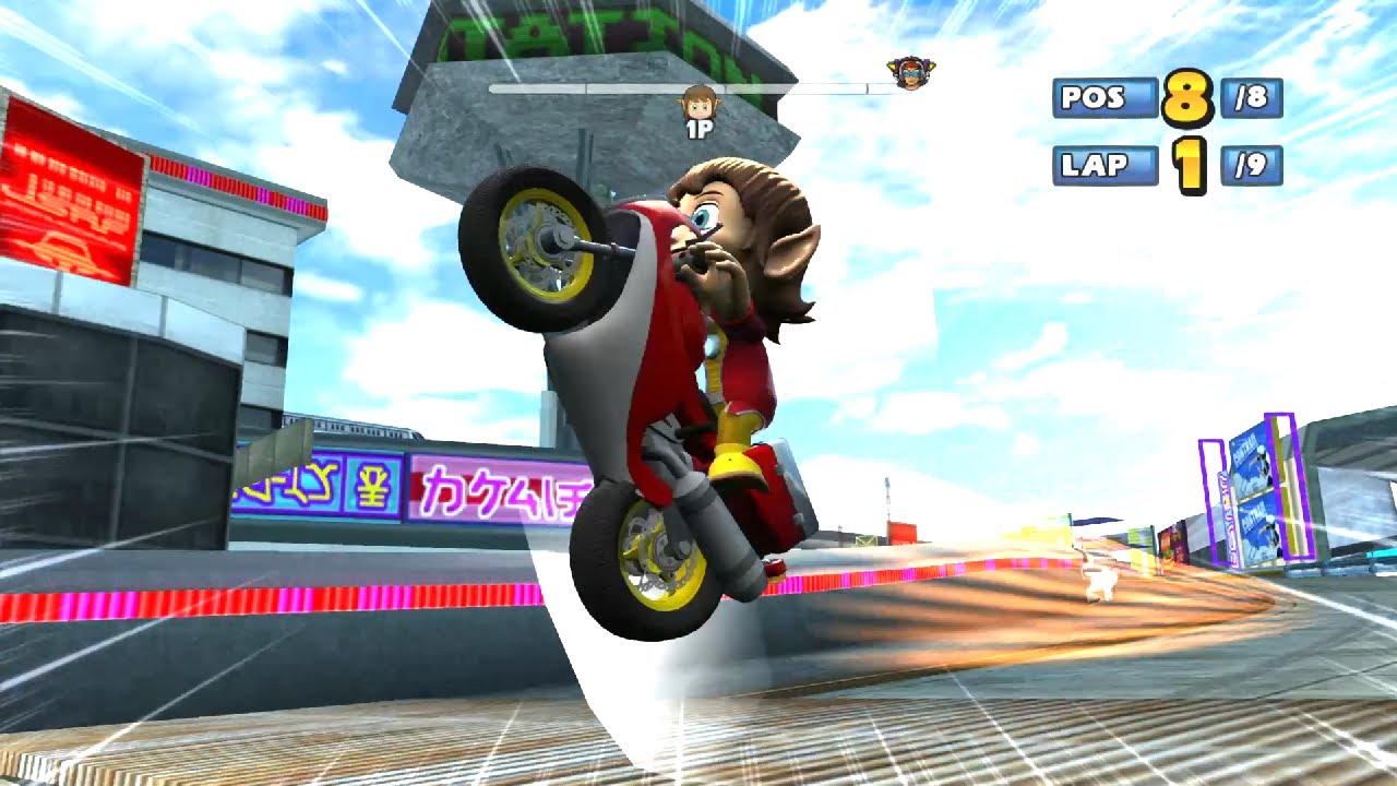 ALEX KIDD Shibuya Downtown 9 Laps Expert (Request) Sonic & Sega All-Stars Racing -PC