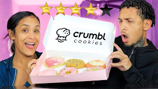 Trying Crumbl Cookies For The First Time *Mouth Watering*
