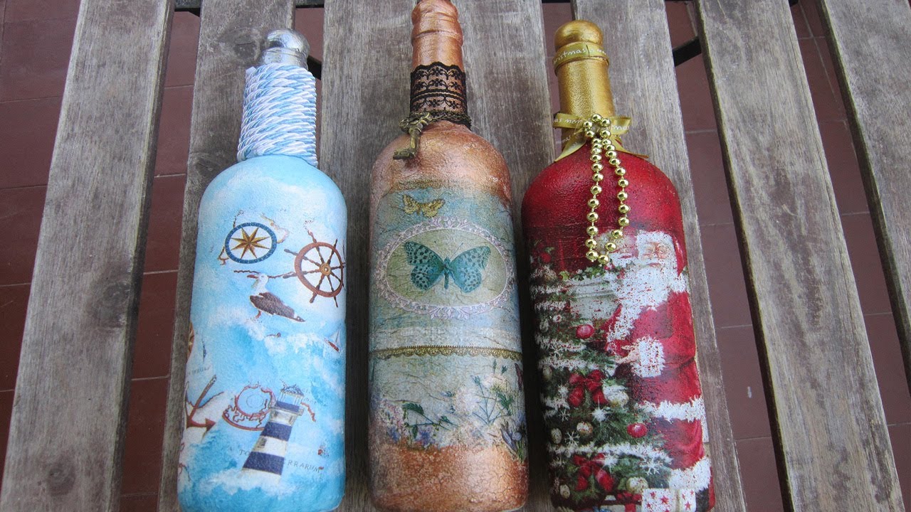 Ideas para reciclar: Así puedes decorar las botellas de vino