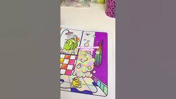 Obsessed with leopard print🐆💖 #lisafrank #colortok #coloring