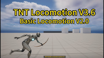 UE5 smooth basic locomotion version 2.0~Basic locomotion framework using pure C++.Multiplayer ready!