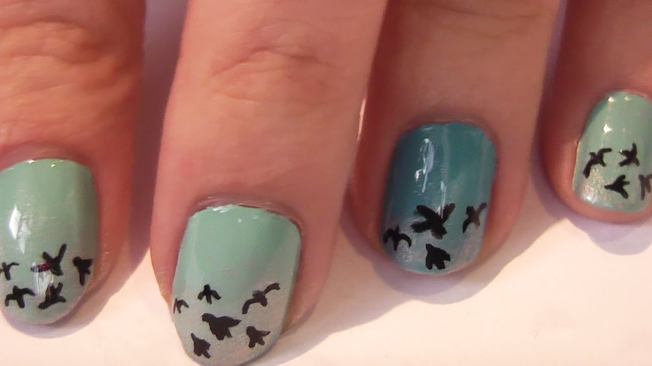 1. Bird Nail Art Designs for Spring - wide 9