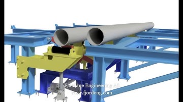 Fjordane Engineering   Pipe rack machine
