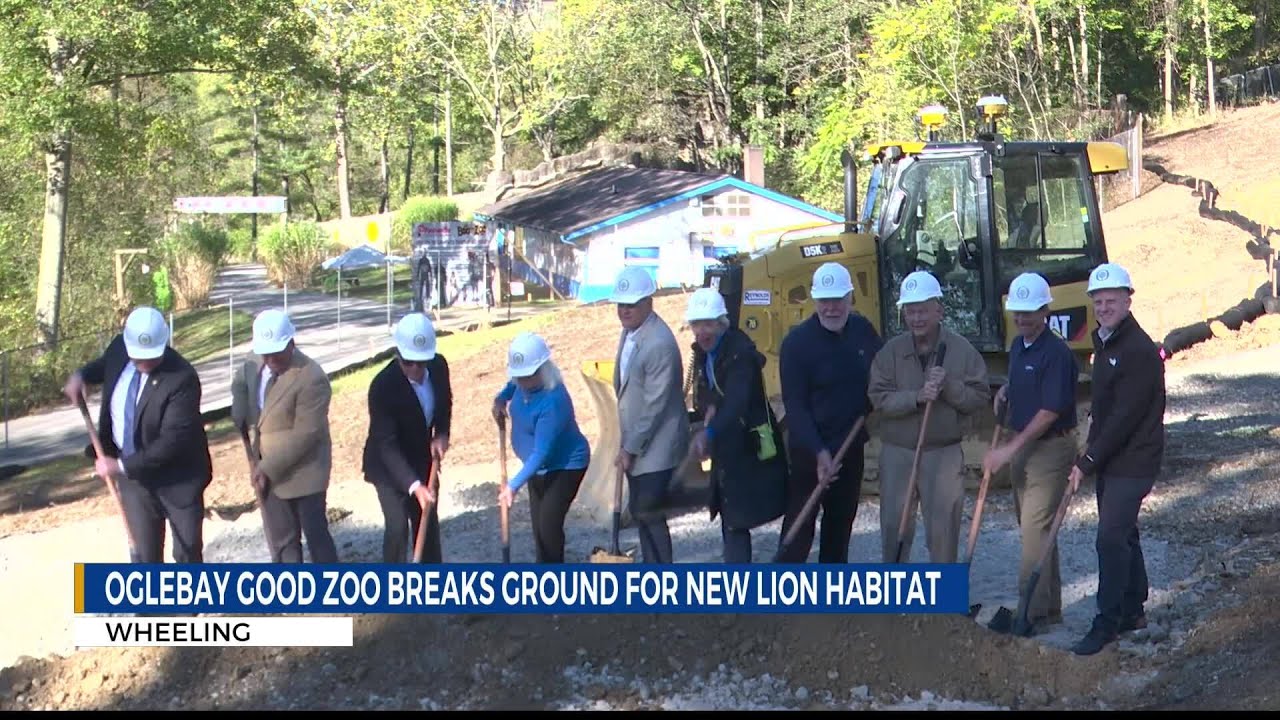 Oglebay Good Zoo breaks ground on West Virginia’s first lion habitat