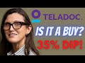 Teladoc Stock : TDOC Stock Analysis & Valuation : Ark Invest & Cathie Wood Bought $Billions of TDOC