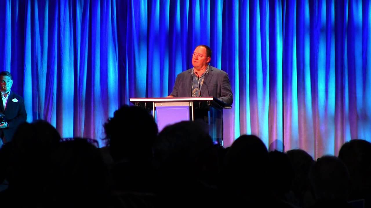 John Lasseter Accepts Steve Jobs' Disney Legends Award at 2013 D23 Expo