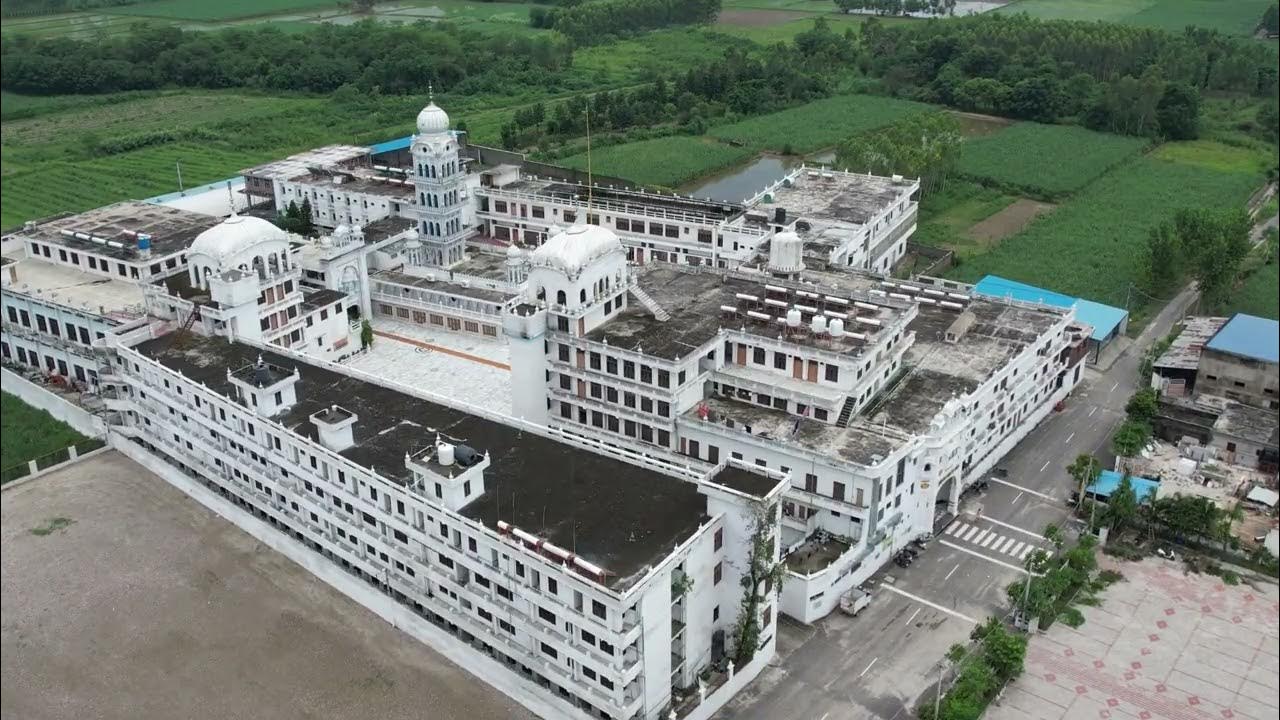 Aerial View of Gurdwara Rampur Khera Sahib July 2023 - YouTube