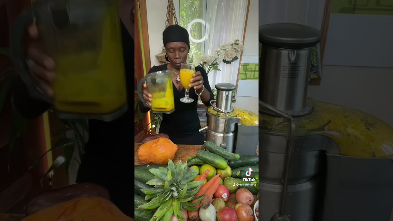 Delilah Fitness 7 day Raw Vegan Challenge 😊🥒🧘🏾‍♀️