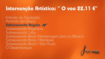 Intervenção Artística _ Evento Empreenda-se 2025 - Sobrevoando Angola