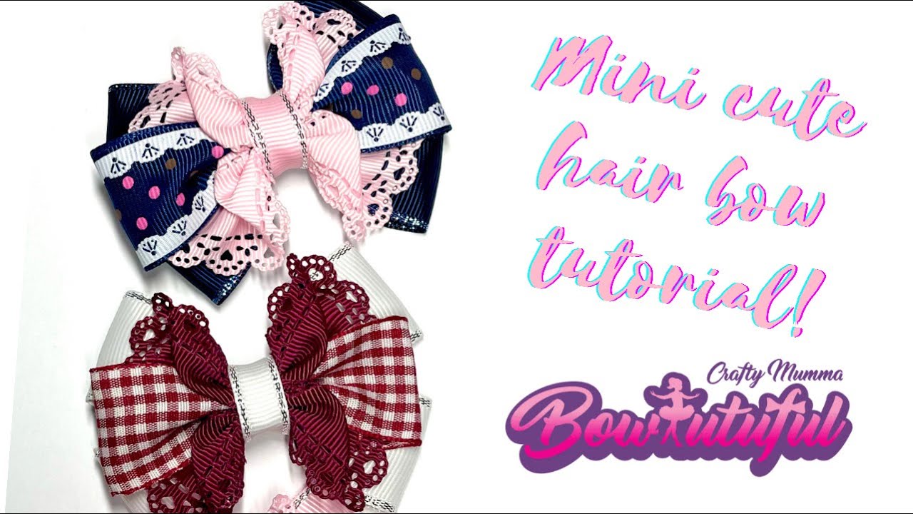 🎀Hair Bow Making - Diy Hair Bow - Ribbon Hair Band - Oversized Hair Bows -  Large Hair Bows🎀 - #1 