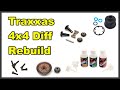 Traxxas Diff Rebuild tutorial - clean, maintain, disassemble - Slash/Stampede/Rustler/Rally 4x4