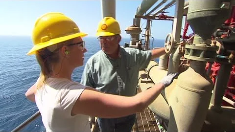 On board Shell's Mars platform