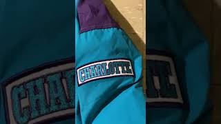 Mitchell And Ness 1996-97 50Th Anniversary Charlotte Hornets Road Warmup
