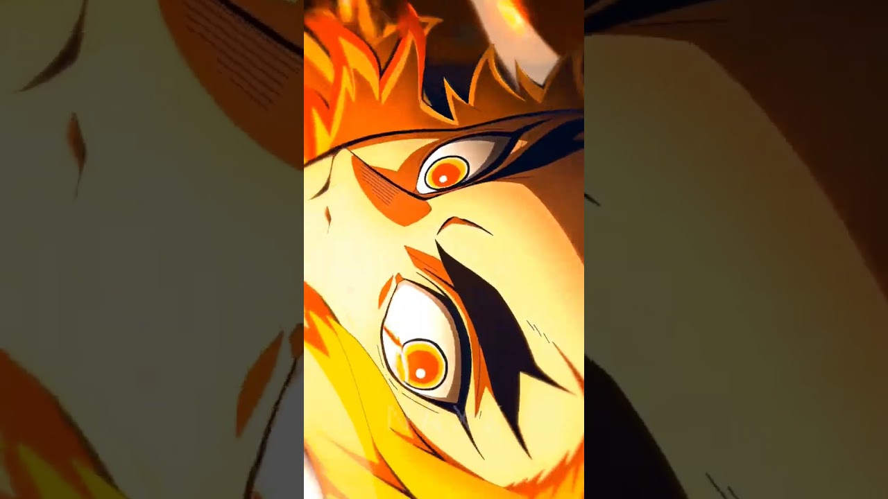 The Flame Hashira ' Rengoku Kyojuro ' #shorts #anime #amv #edit #phonk #demonslayer #kyojurorengoku