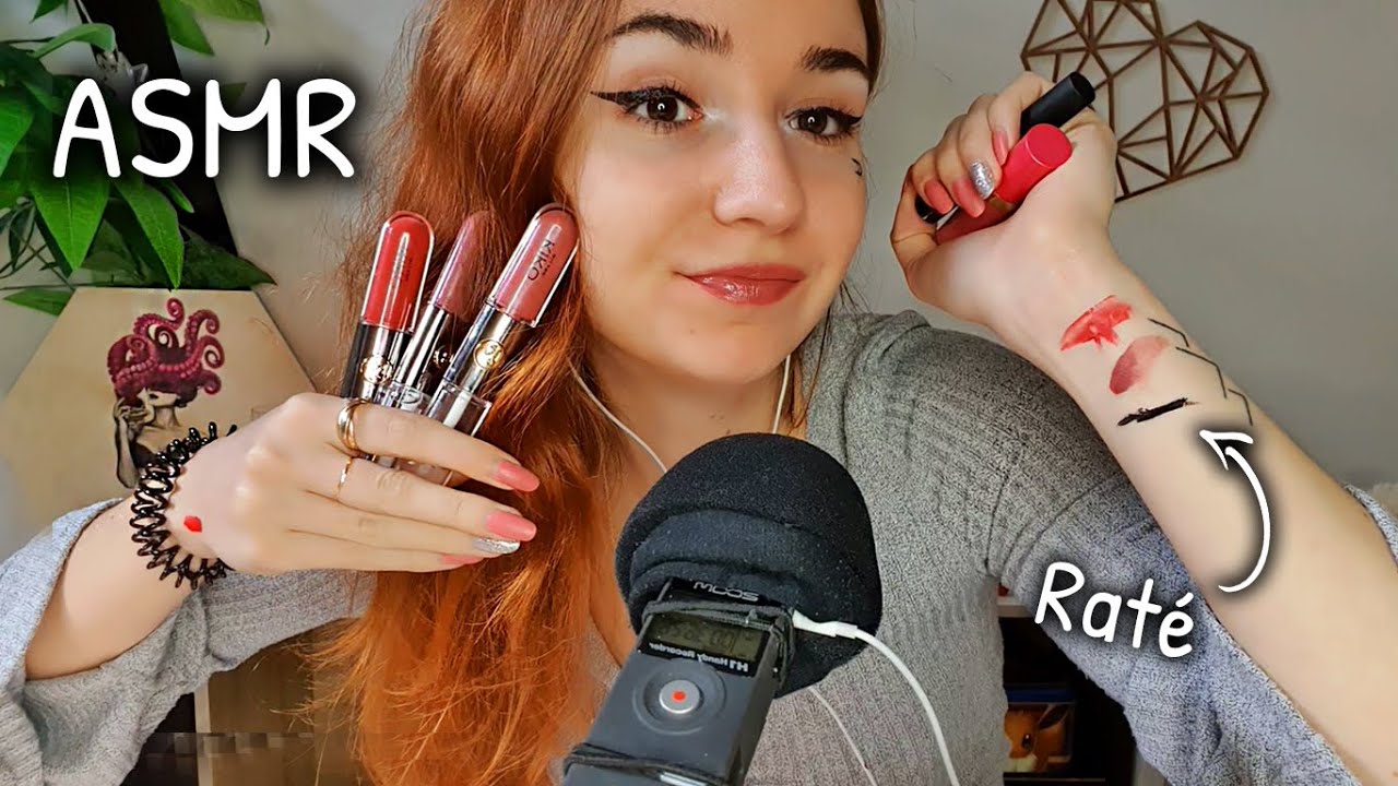 ASMR opening commande KIKO💄( LIPSTICKS, vernis, etc..)