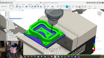 Fusion 360 CNC machine simulation Haas VF2