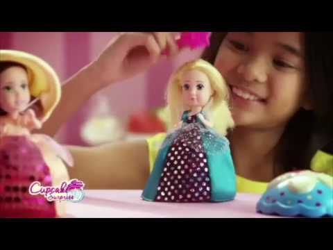 Cupcake Surprise Кукла-кекс с расческой Princess Dolls 1089