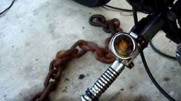 Harley Install universal VOLT Gauge