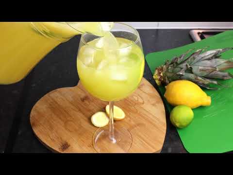 HOMEMADE PINEAPPLE GINGER