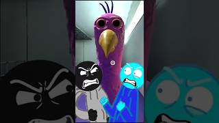 Braxton &amp; Benjamin Meet Opila Bird #Shorts #StickmenPlays #GartenofBanban