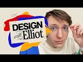 Making a VERY COOL Poster! | Design With Elliot #1