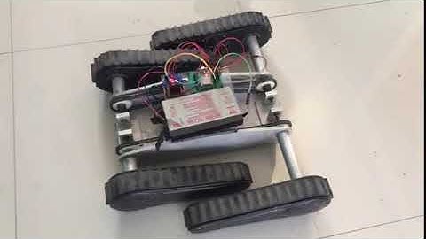 MEX-COV-19 Prototipo 2, Robot con tracción oruga.