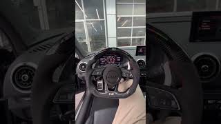 Custom Audi Carbon Fiber Steering wheel from Carbon Clutch