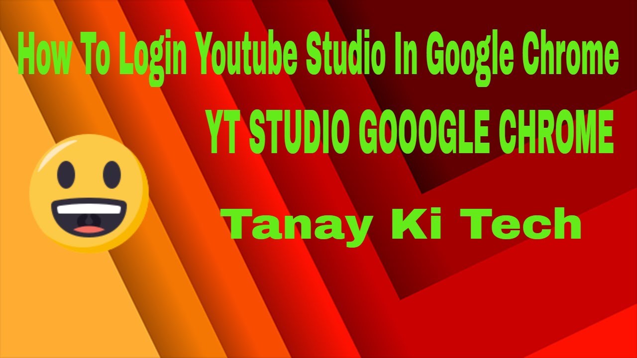 How To Login YT Studio In Google Chrome  How To Open  Creator Studio  in Chrome 2021 