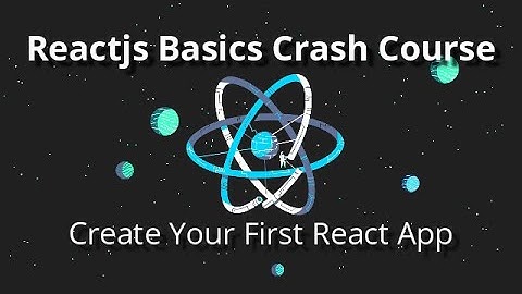 React Basics Crash Course (2020): Starter Project & Building Our First Component