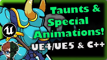 Taunts! | How To Make YOUR OWN SSB Game | Unreal & C++ Tutorial, Part 56
