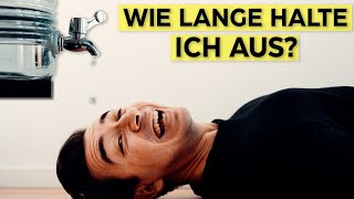 Chinesische Wasserfolter: Wie lang halte Ich aus?