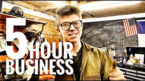 5 Hours to Build a Blacksmithing Business?