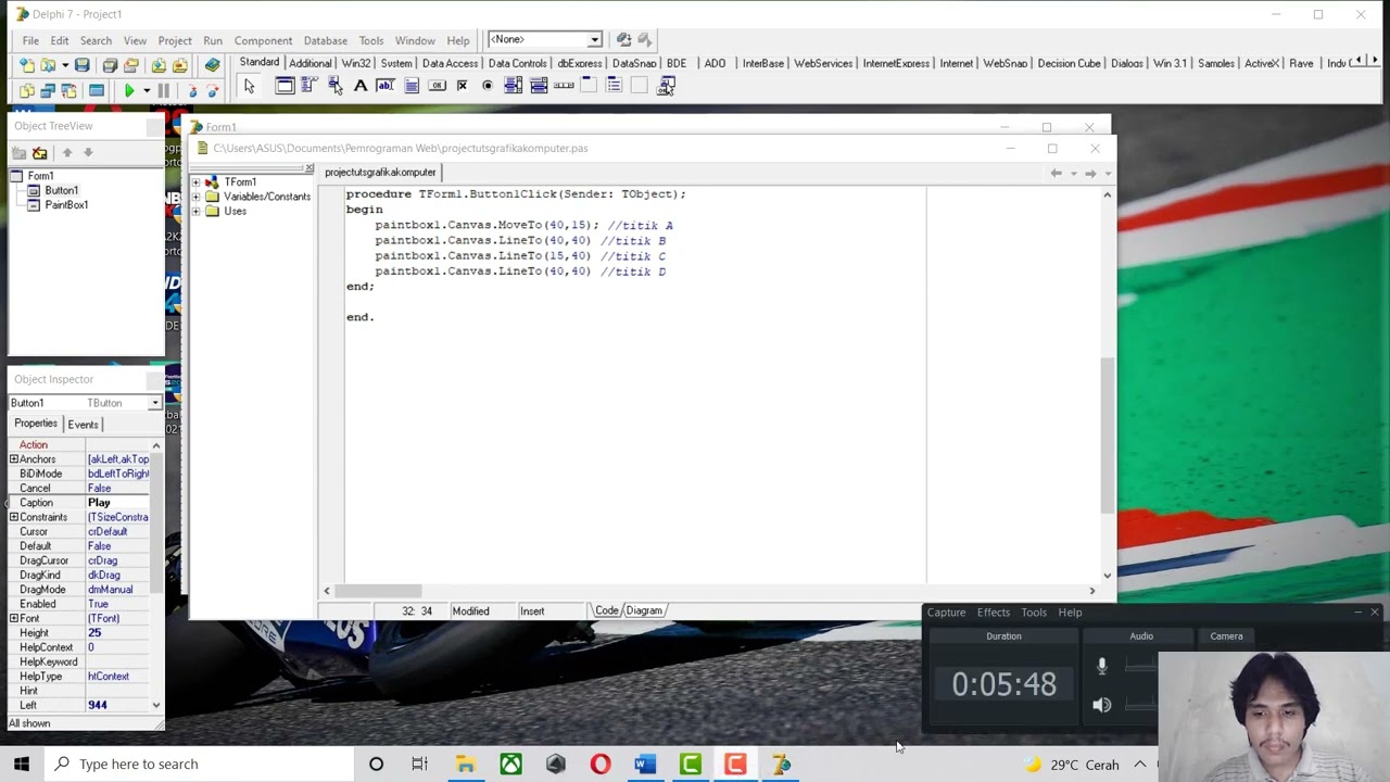 UTS GRAFIKA KOMPUTER_JONATHAN WELIAMS DALI LOMI(20120222)