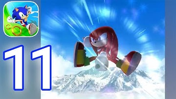 Sonic Dash - Gameplay Walkthrough Part 11 - Knuckles The Echidna (iOS, Android)