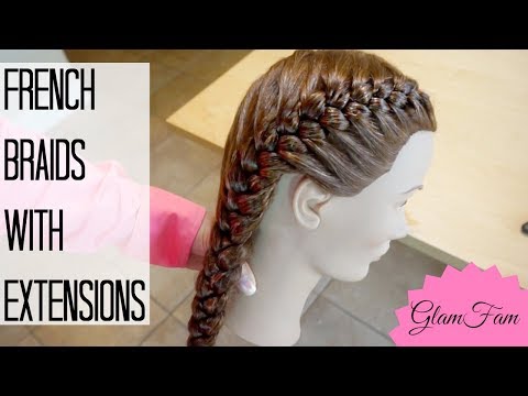 how-to-french-braid-with-weave-|-how-to-braid