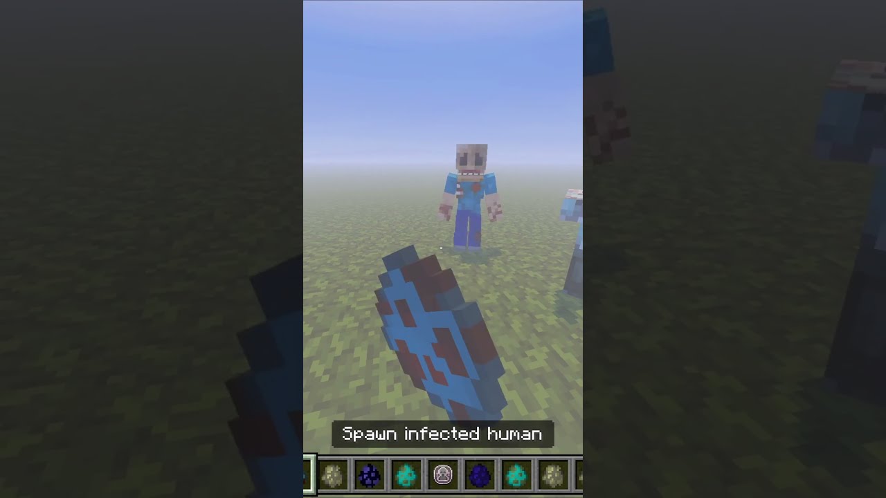 Zombie TNT Vs 4 Infected Human In Minecraft Shorts