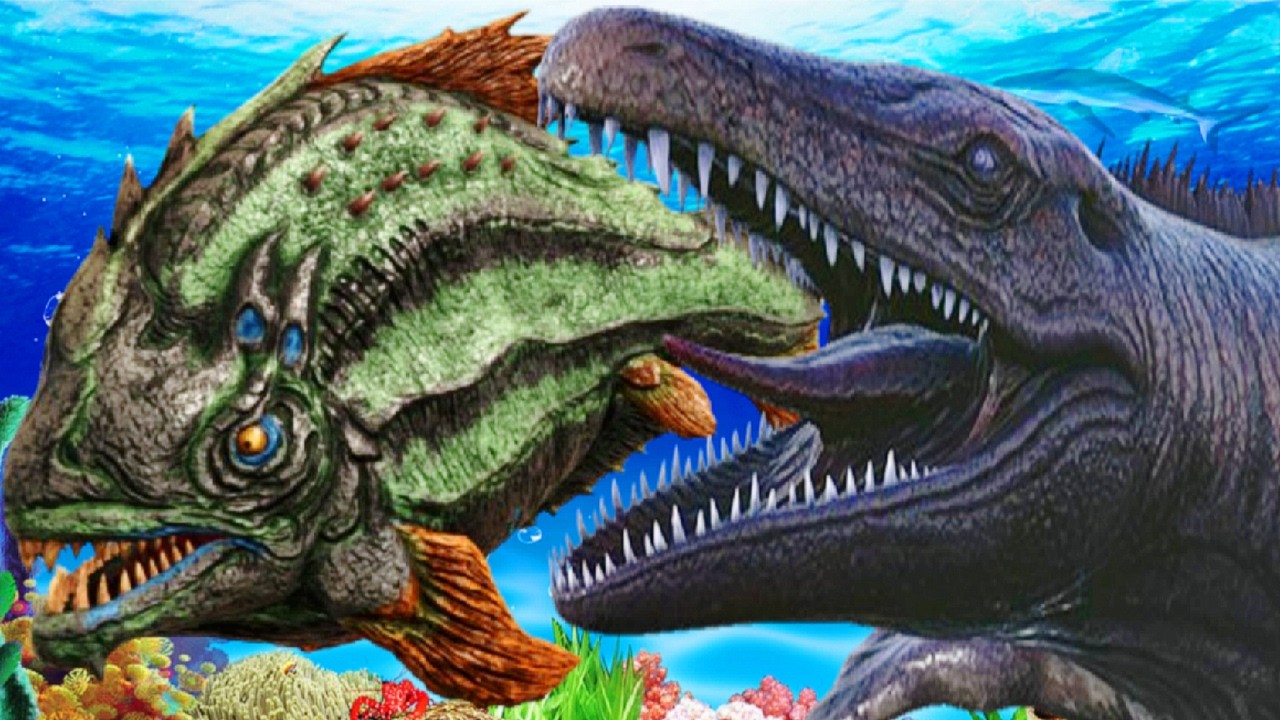 Piranha: Eu Atrair Os Maiores Predadores Do Oceano, Cada Um Mais Forte Querendo Caçar o Outro! Ark