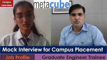 Metacube (Rajasthan Top IT MNC) I Campus Placements I Campus Interview I Arvind Singh Pemawat