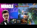 MIRACLE earthshaker mid vs invoker in toxic game (with ARTEEZY RAGE)!!
