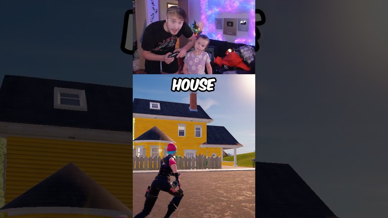 GIRL BLEW UP MY HOUSE.. (fortnite) 