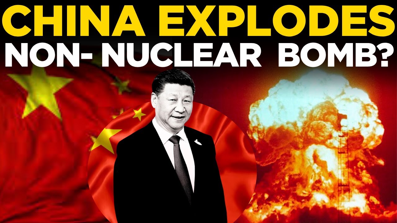 LIVE NEWS | China Shocks World with Non-Nuclear Hydrogen Bomb Test ...
