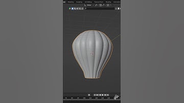 MODELLING OF HOT AIR BALLOON AND 3D ANIMATION | Blender 3.6 #3danimation #blender #hotairballoon