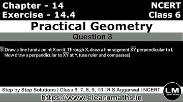 Practical Geometry | Class 6 Exercise 14.4 Question 3 | NCERT | Learn Maths