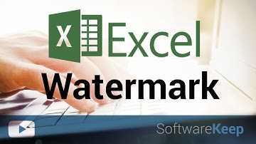 Add a watermark in excel -  Excel Tutorial