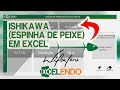 METODOLOGIA ISHIKAWA/ESPINHA DE PEIXE E 5 PORQUÊS EM EXCEL