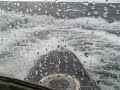 Подводная лодка в шторме